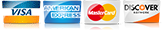 We Accept Credit Cards